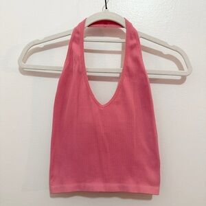 Urban Outfitters Out From Under Jackie Halter Top Pink M